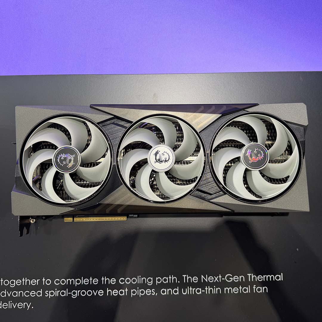 The GeForce RTX 5090 32G Gaming Trio Next-Gen.