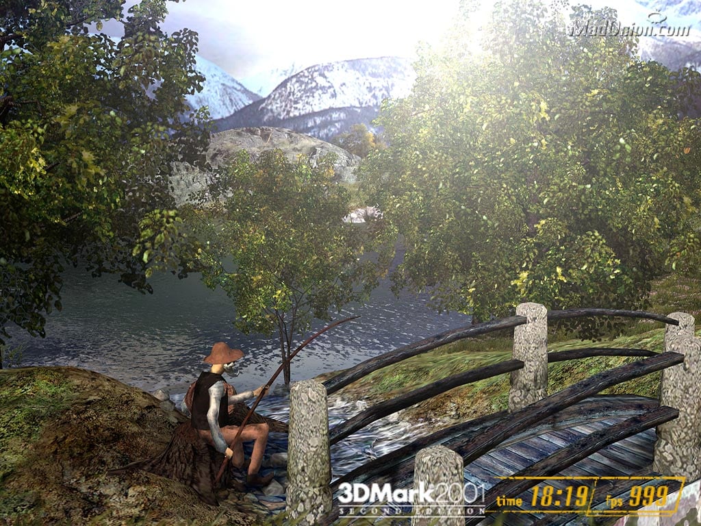3DMark2001 Nature test