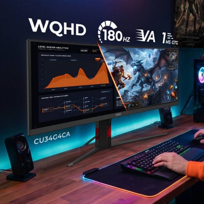 AOC Gaming CU34G4CA.