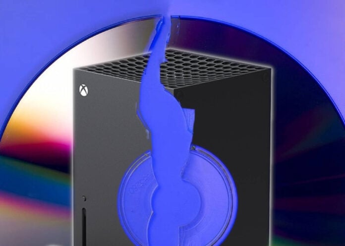 Broken Xbox CD.