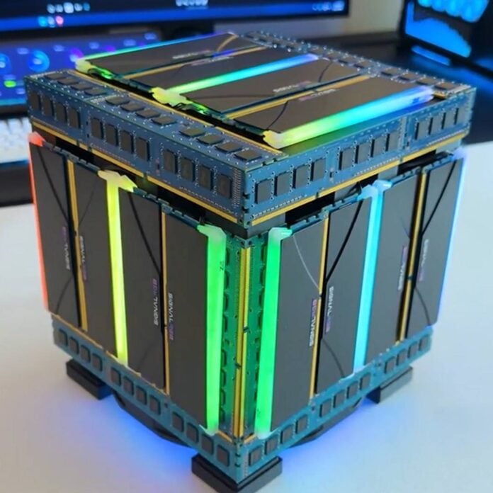 DDR5 RAM case mod.
