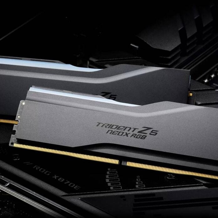 G.Skill Trident Z5 NeoX RGB - EXPO ULL memory.