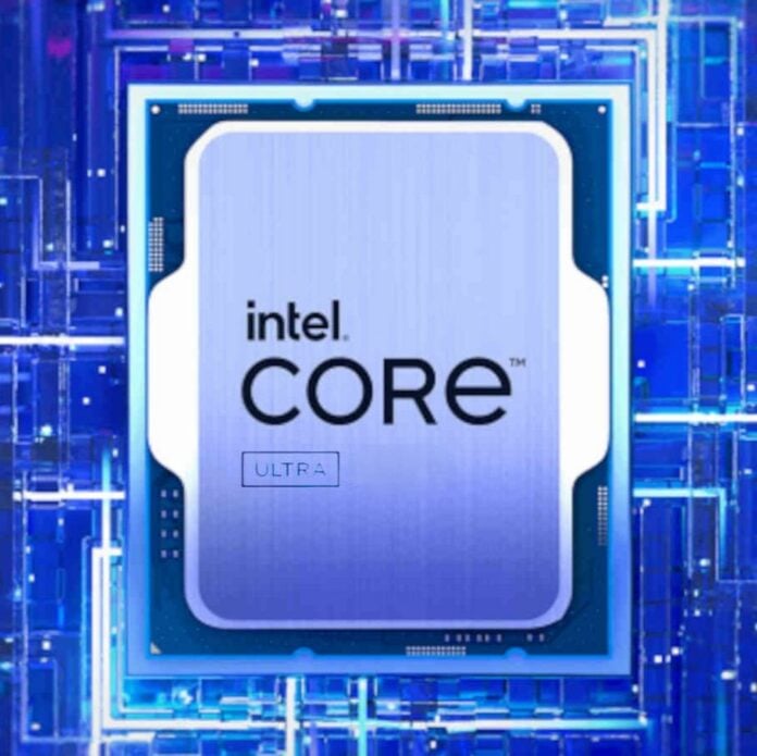 Intel Core Ultra CPU.