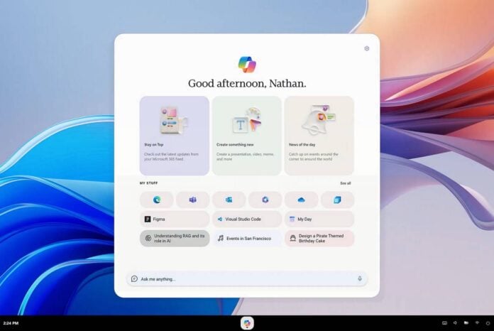 Microsoft Aion Copilot OS.
