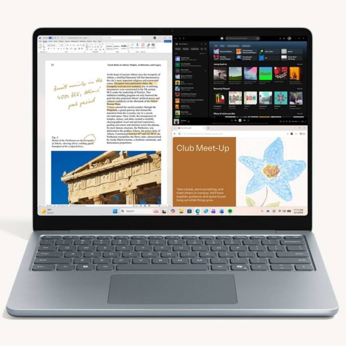 Microsoft Surface Laptop.