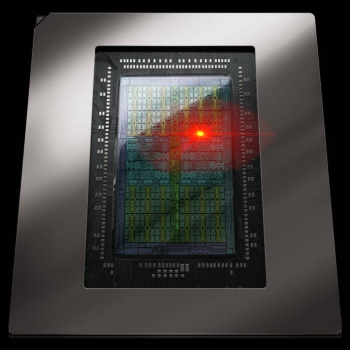 Nvidia GeForce GPU.