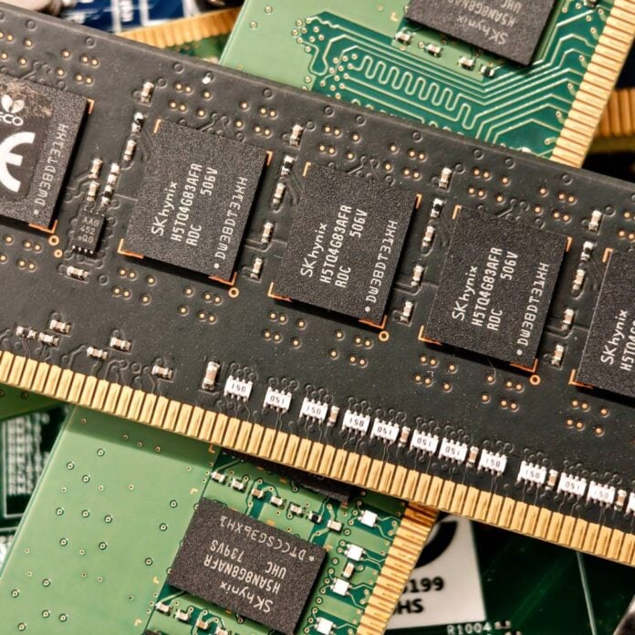 SK Hynix memory modules.