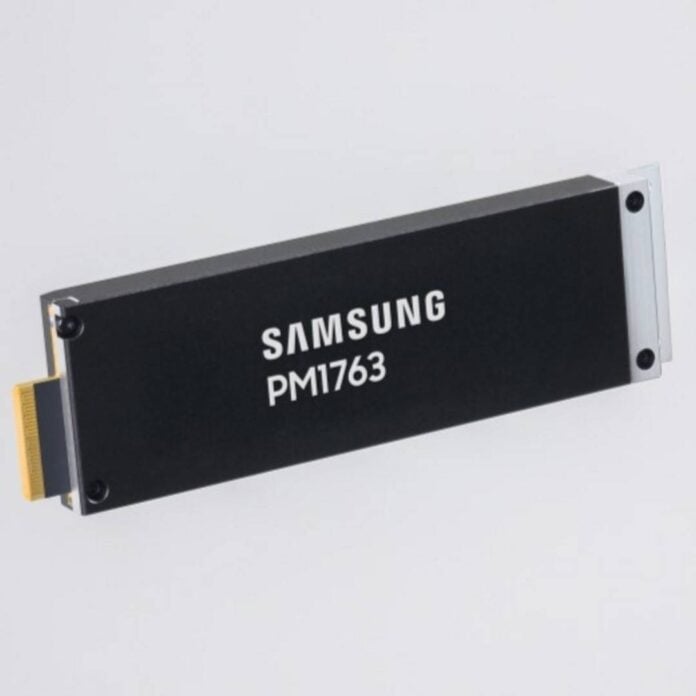 Samsung PM1763 SSD.