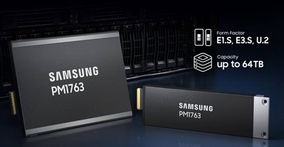 Samsung PM1763 SSD - formats.