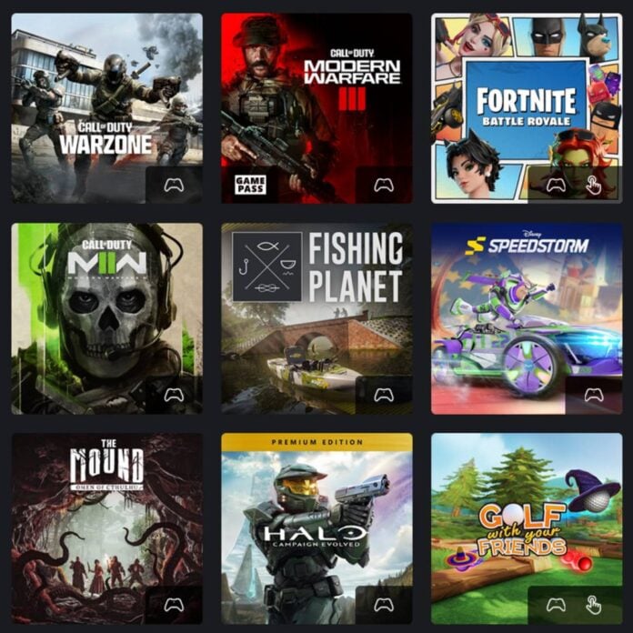 Xbox Cloud gaming.