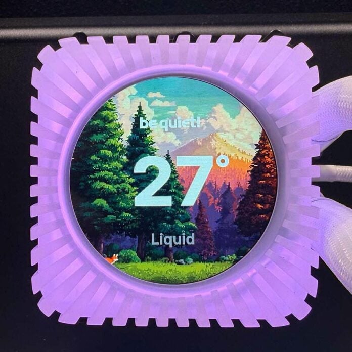 be quiet! Light Loop LCD AIO cooler at Computex 2026