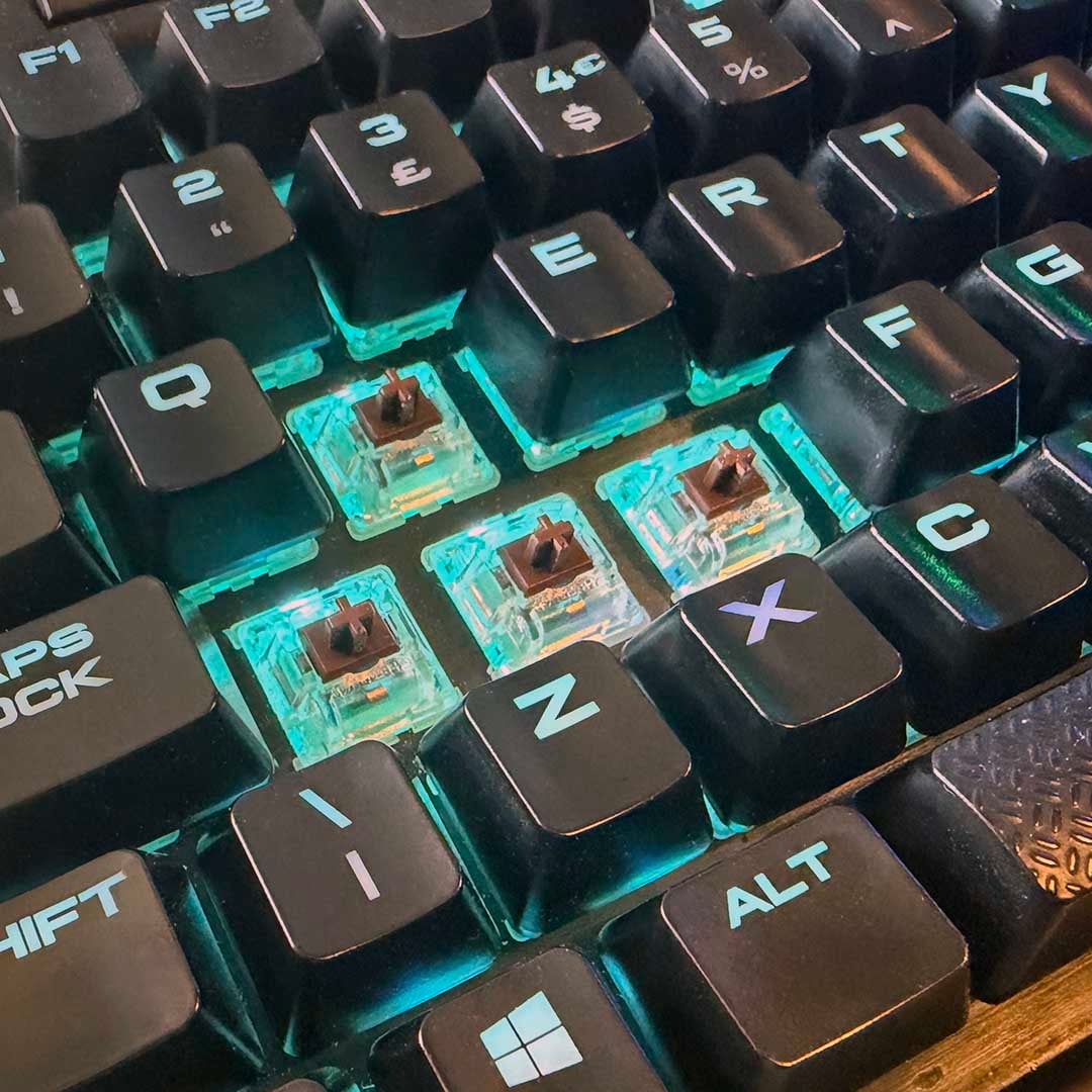 Corsair K95 RGB with CherryMX Brown switches