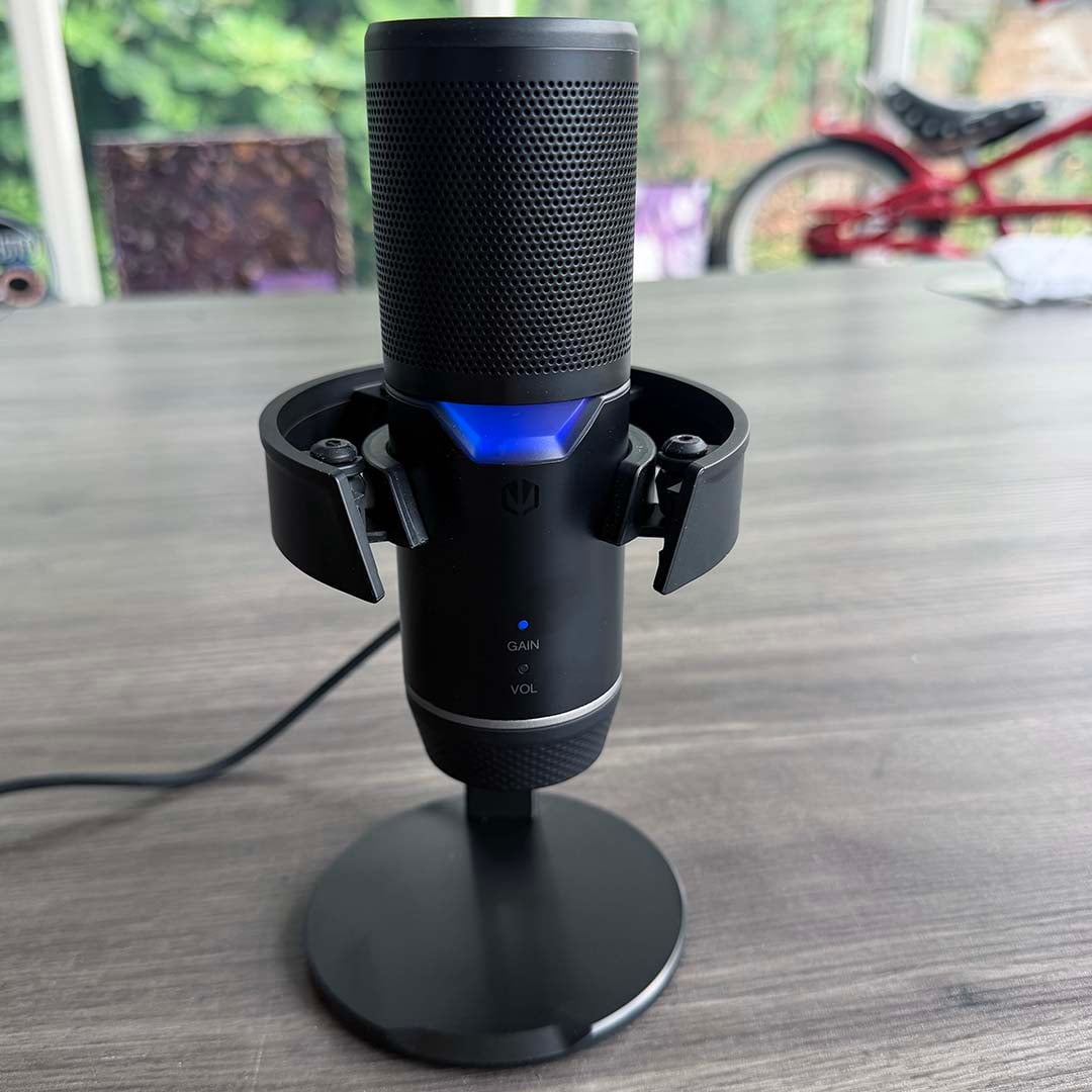 Endorfy Solum 2 with blue RGB lighting