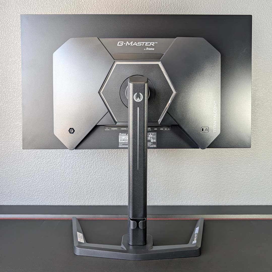The rear of the iiyama G-Master GOB2701QSC-B1.