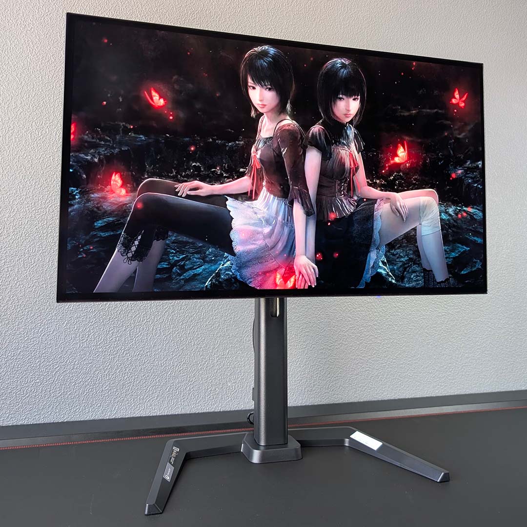 Fatal Frame 2 Remake key art, displaying on the iiyama G-Master GOB2701QSC-B1.
