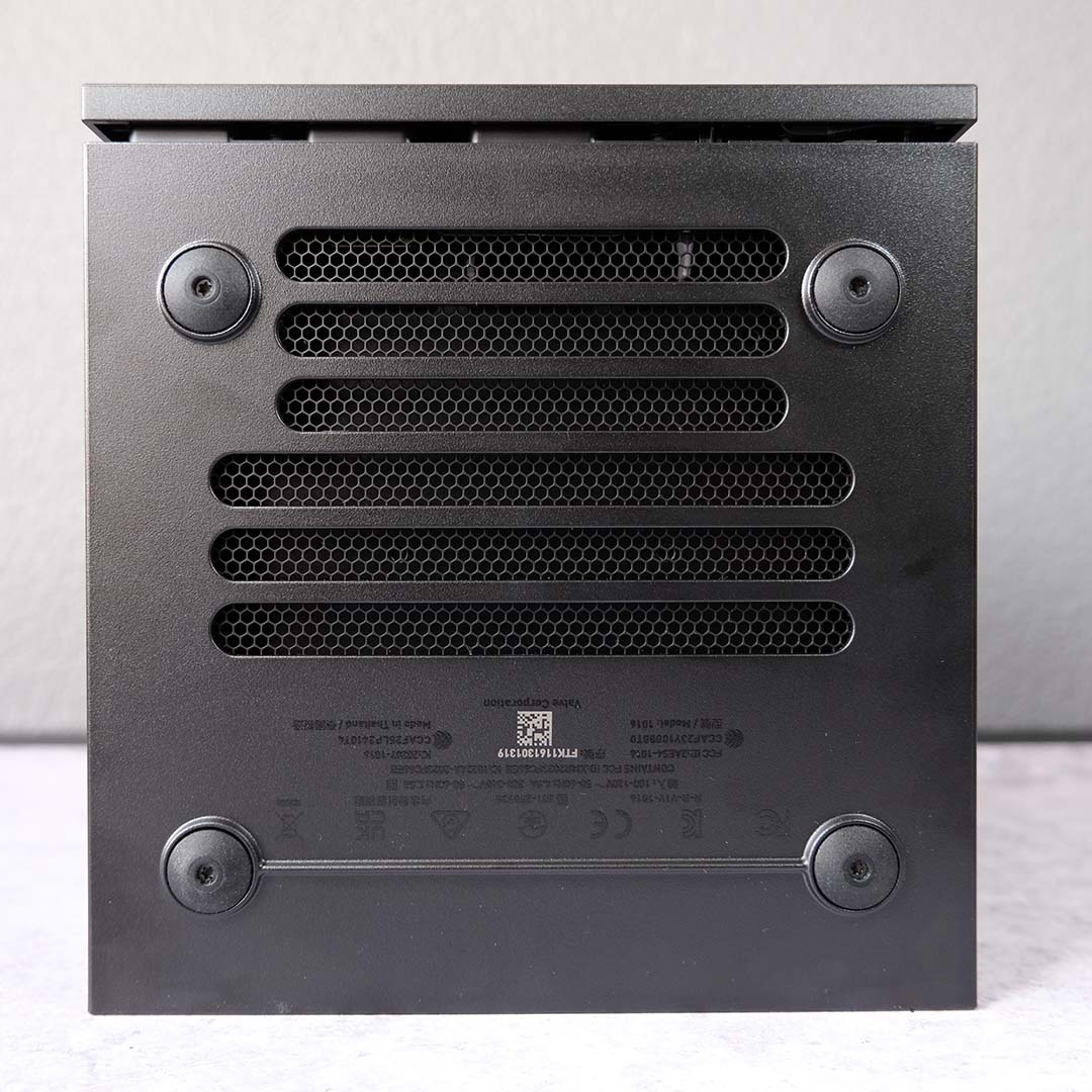 The underside of the Steam Machine.