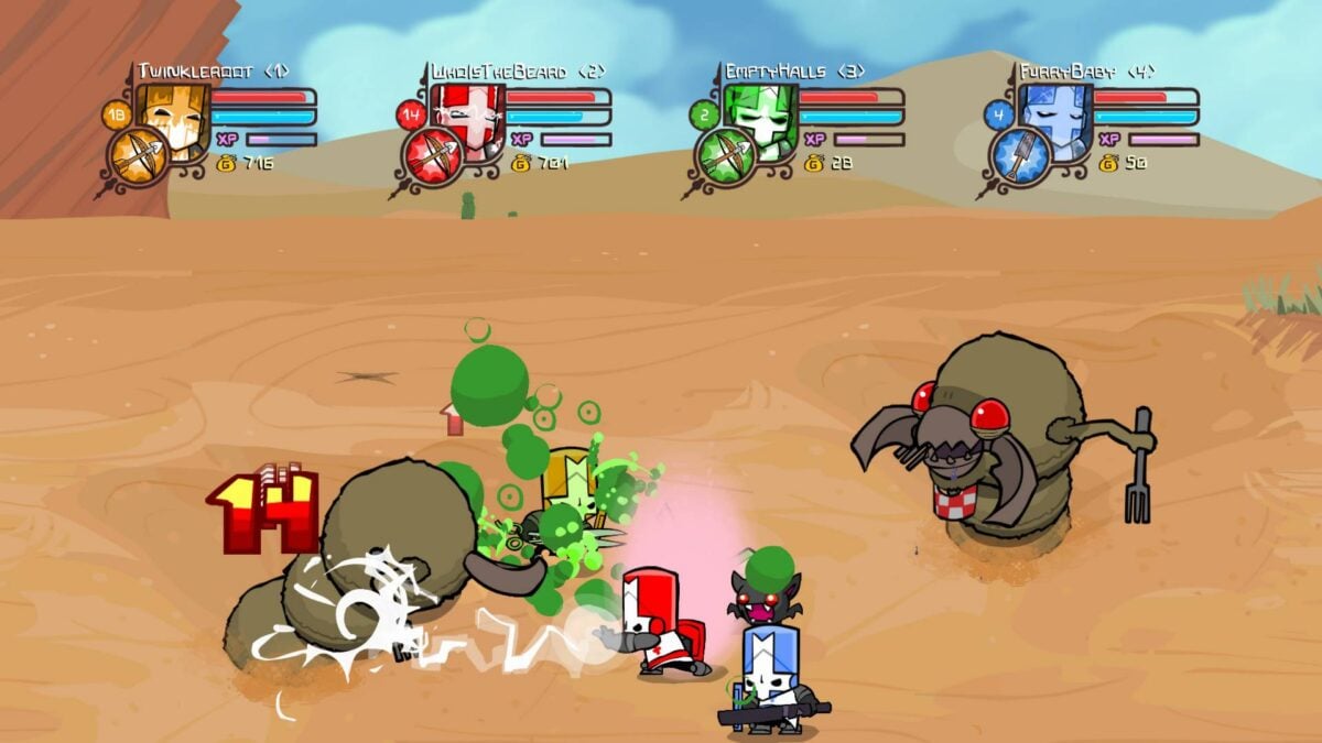 Castle Crashers.