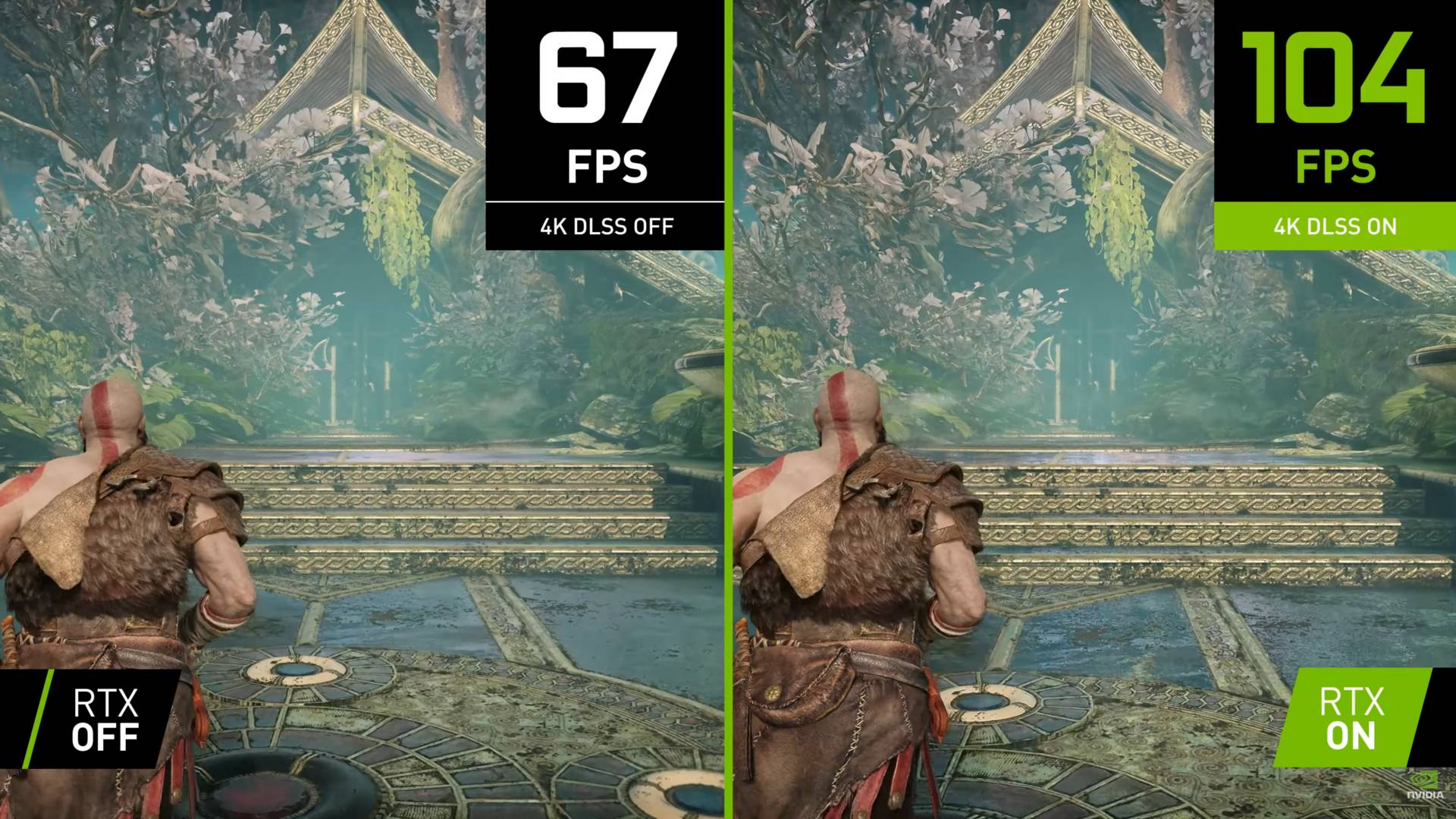 Nvidia DLSS vs Native rendering.