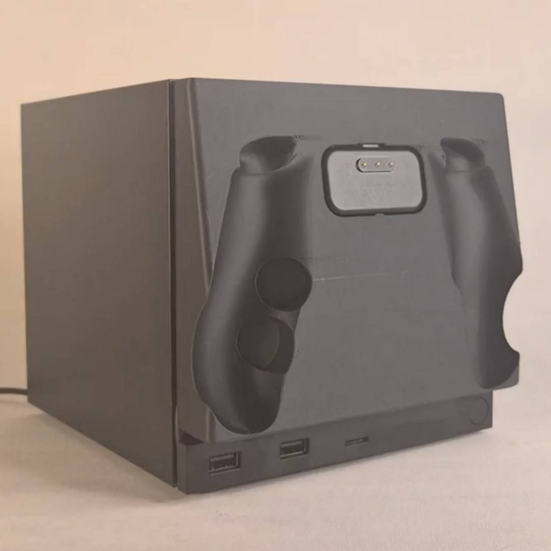 Steam Machine controller dock faceplate.