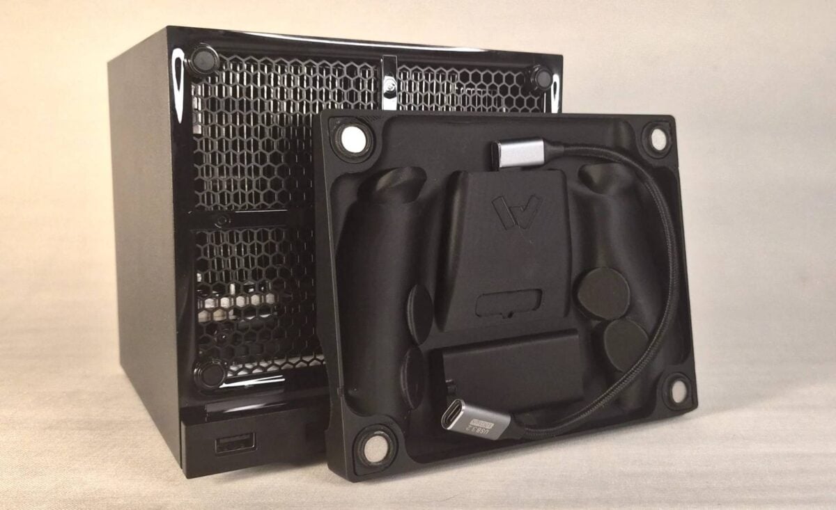 Steam Machine controller faceplate mod.