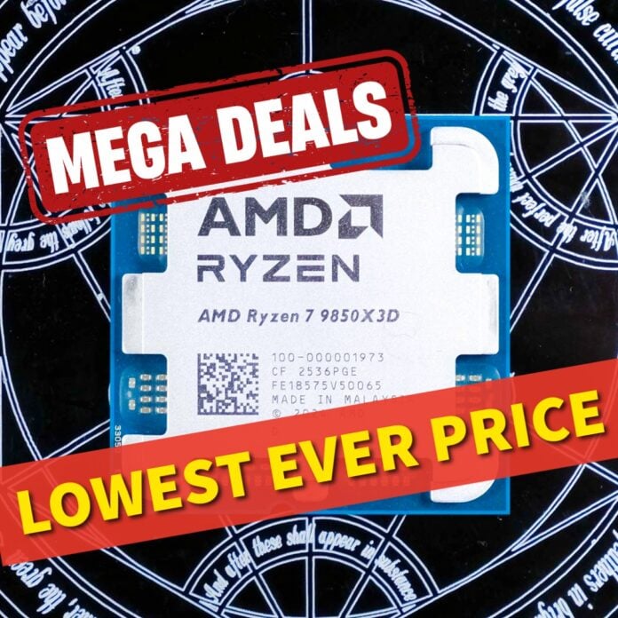 AMD Ryzen 7 9850X3D lowest ever price