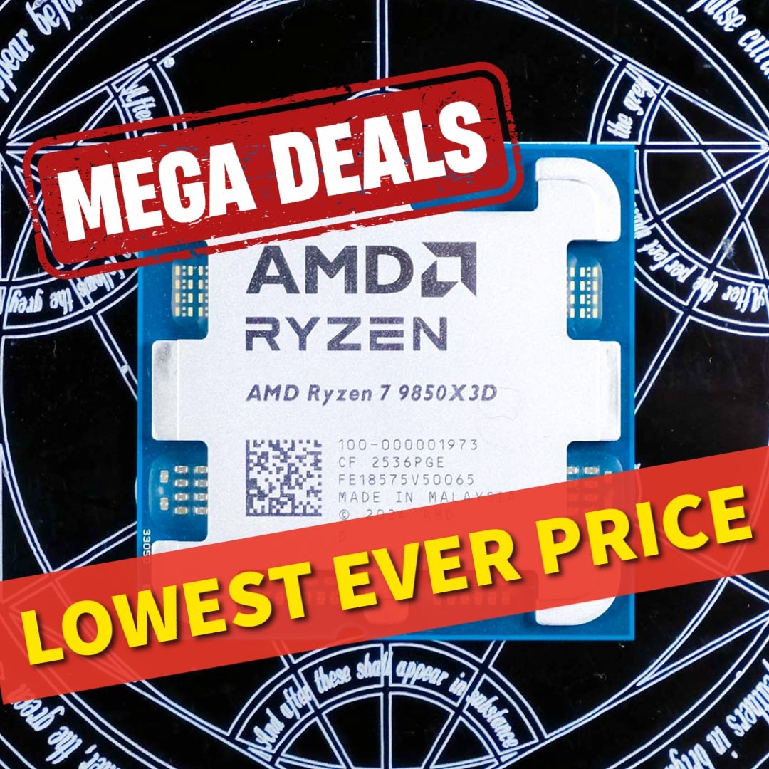 AMD Ryzen 7 9850X3D just nosedived to its lowest ever price, now cheaper than 9800X3D