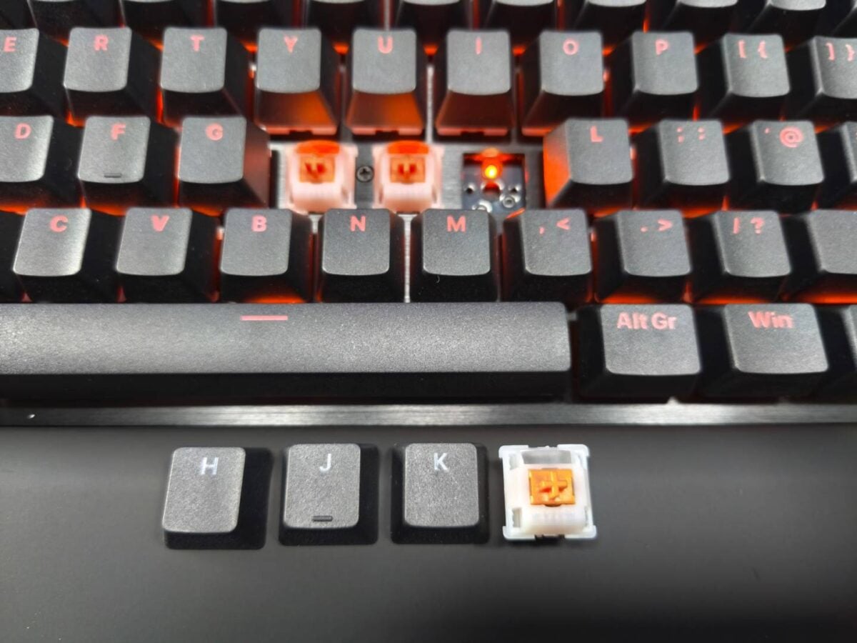 be quiet Light Mount TKL - switches.