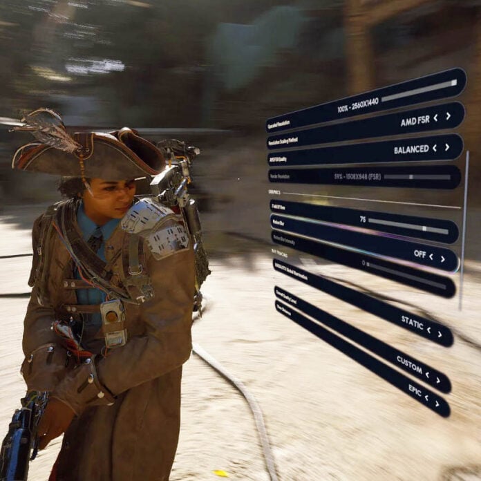 Arc Raiders graphics settings.