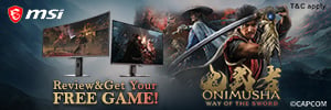 MSI Onimusha Promotion