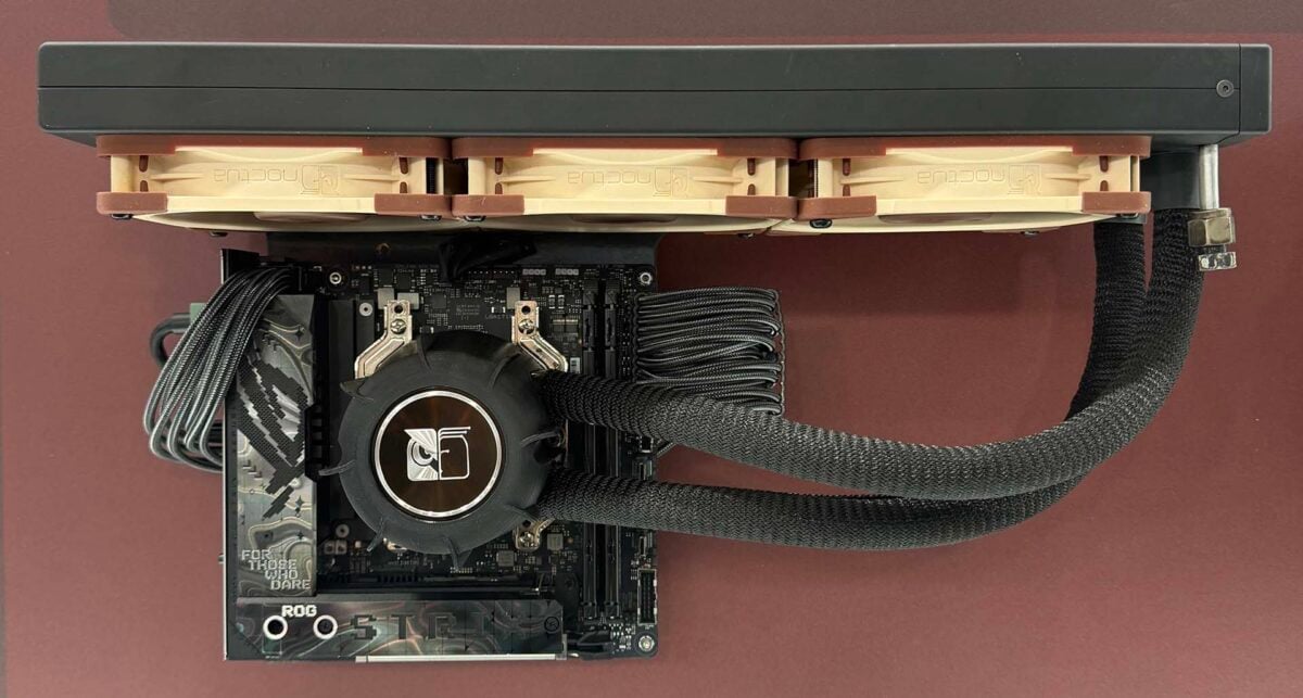 Noctua thermosiphon whole setup