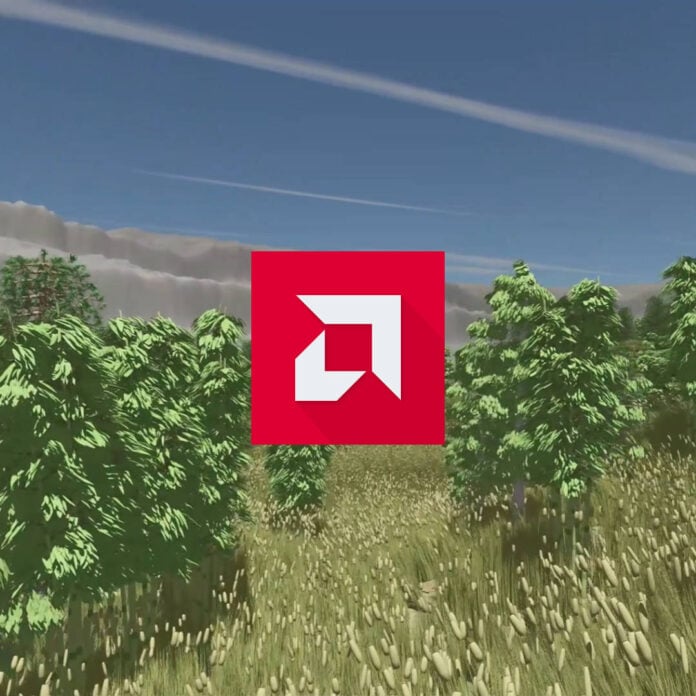 AMD Tetrahedral Cage ray tracing tech.