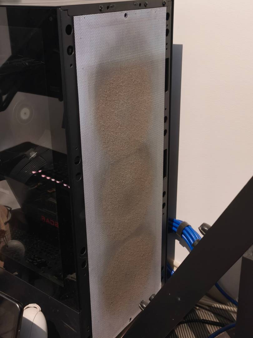 How to clean your PC - before filter.