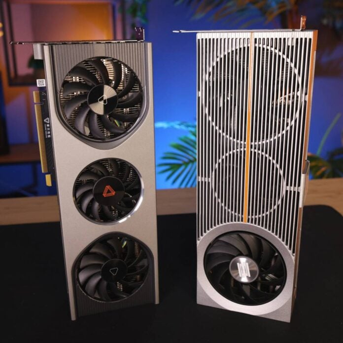 Lisuan LX 7G100 graphics card.