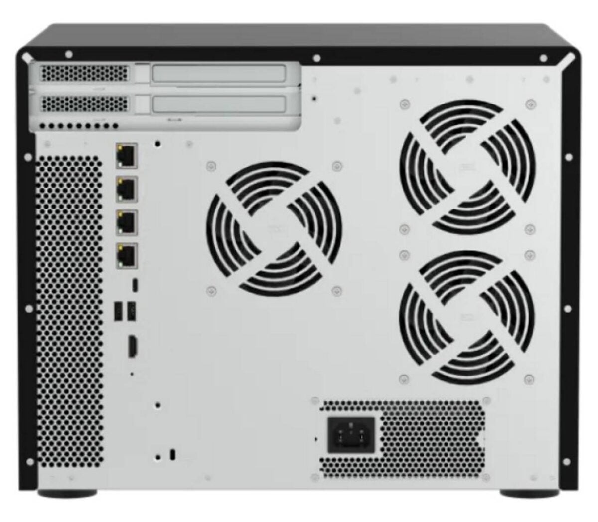 QNAP TVS-h1677AX - back.