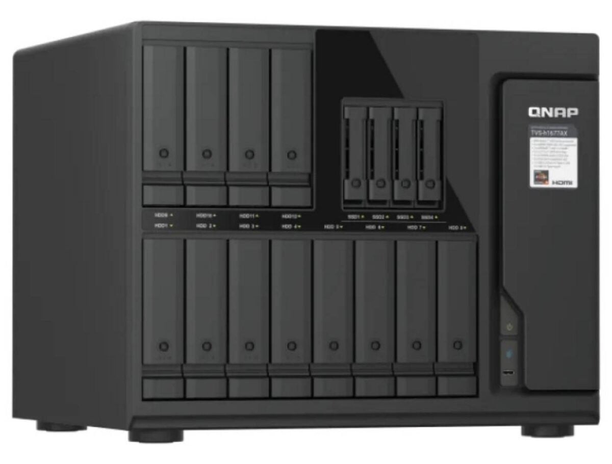 QNAP TVS-h1677AX - front.