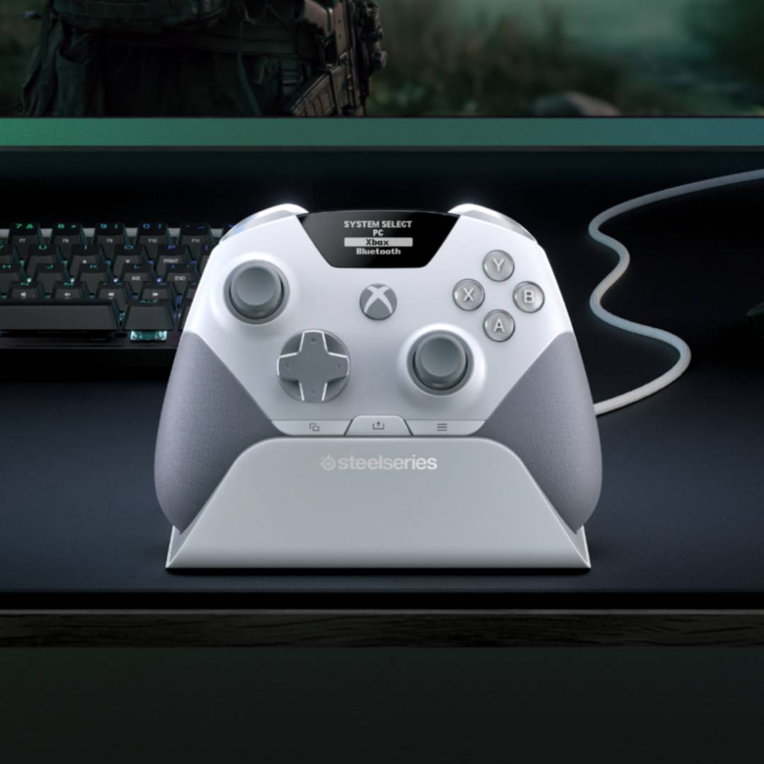 SteelSeries' new Hall-Effect wireless game controller has swappable batteries - meet the Aeon Pro