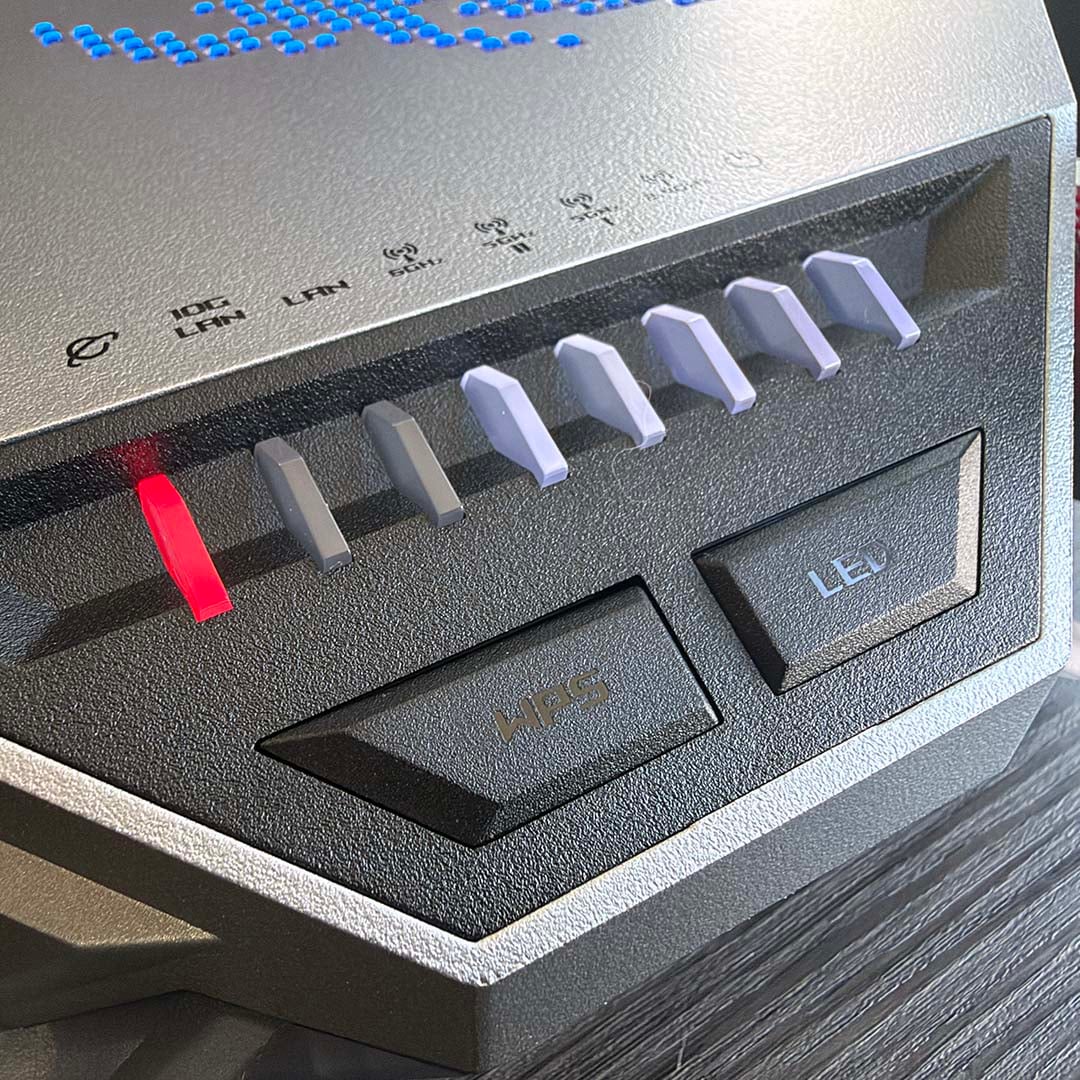 Asus ROG Rapture GT-BN98 activity lights