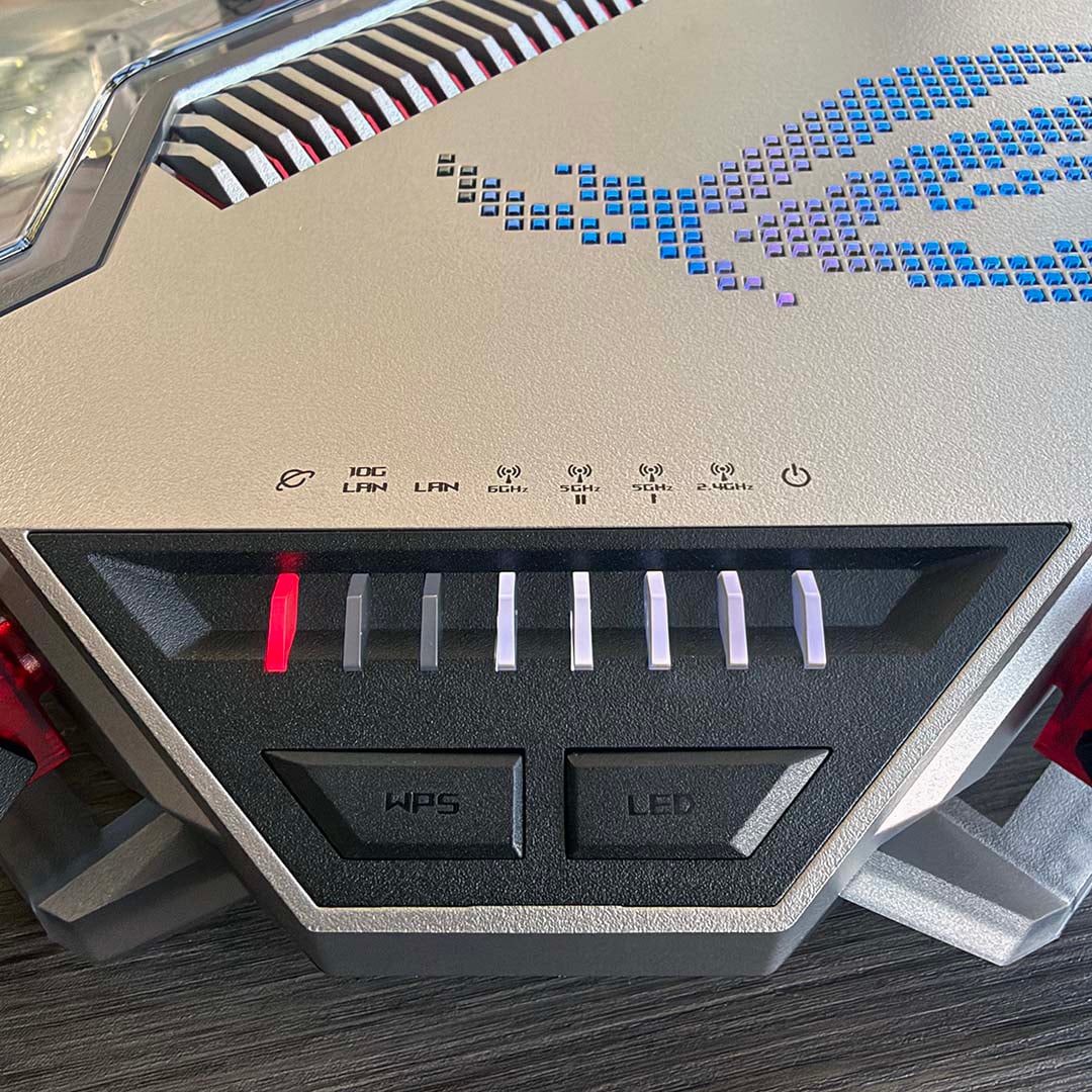 Asus ROG Rapture GT-BN98 activity lights