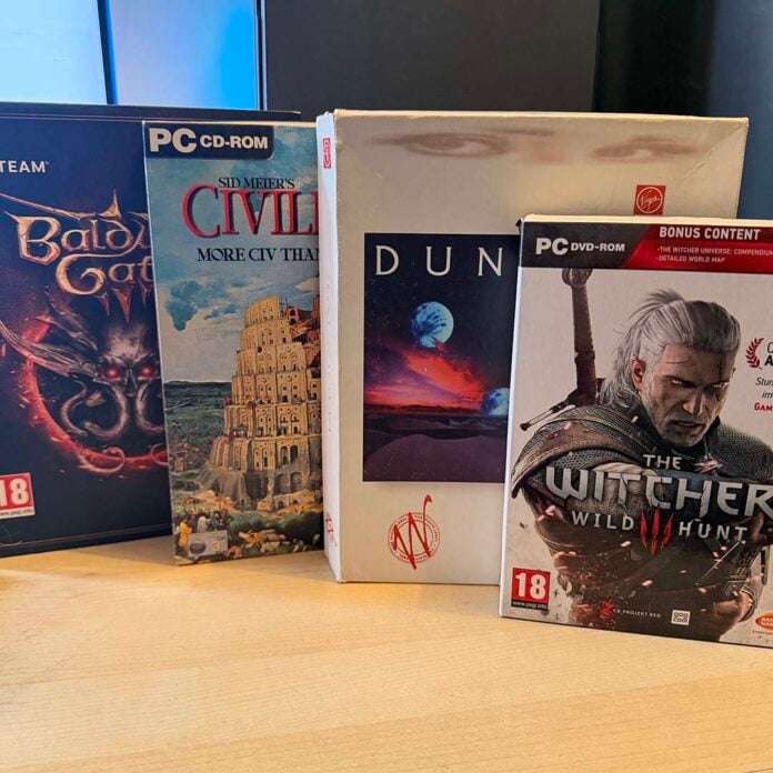 Some of Ben's Big Box games