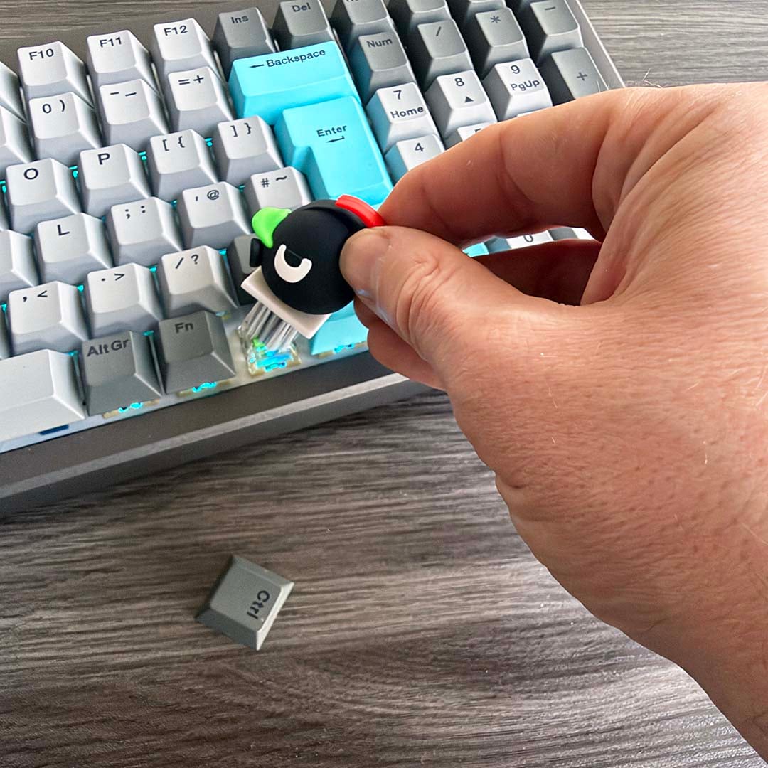 Ducky Cushion 98 brush being used
