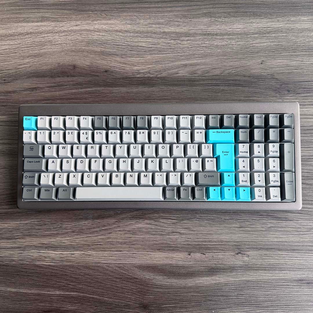 Ducky Cushion 98 whole keyboard from top