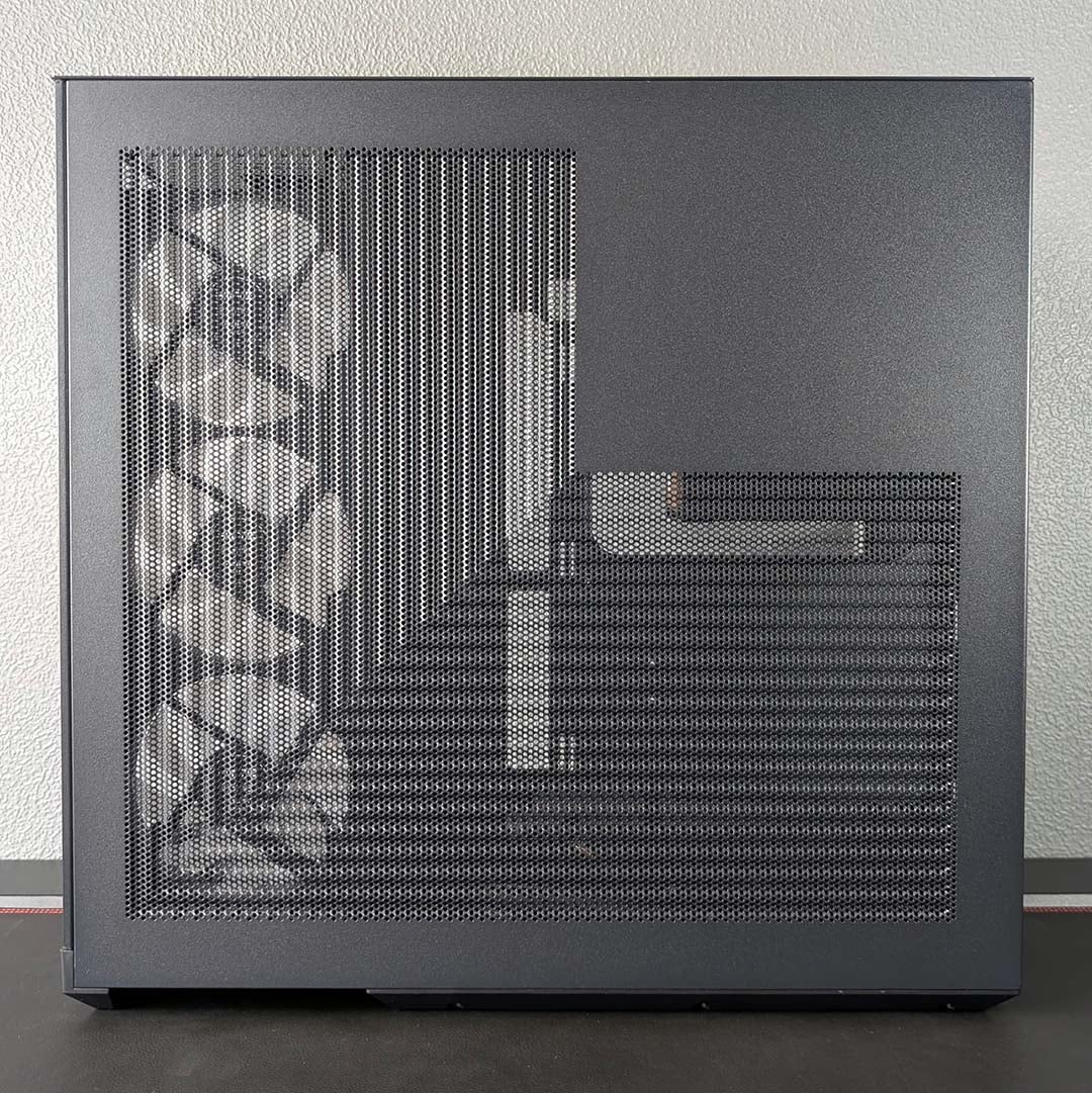 The side of the Hyte Y50 RGB.
