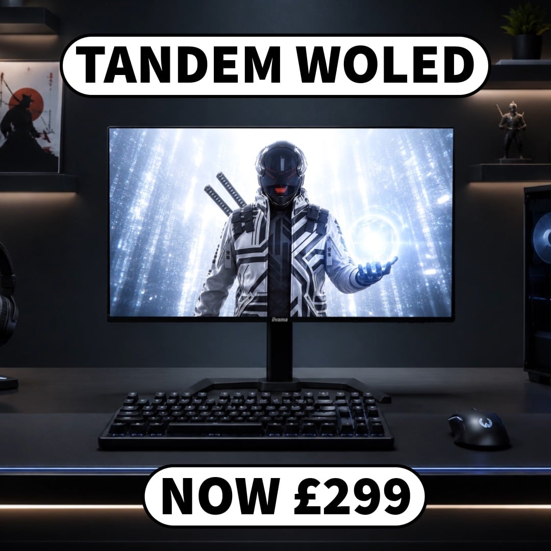 iiyama slashes OLED monitor price to just £299 in this unbeatable deal – grab one while you can