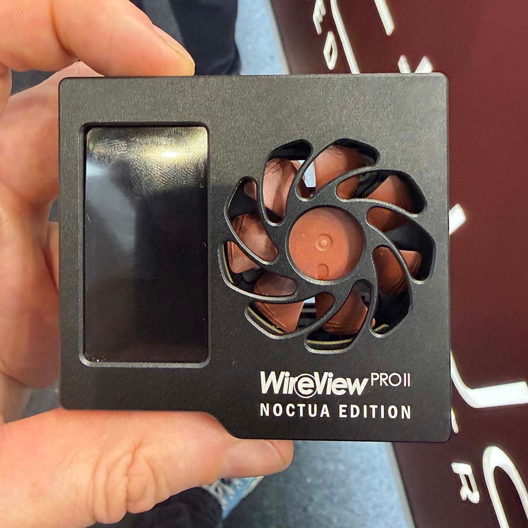 Thermal Grizzly WireView Pro II Noctua Edition prototype