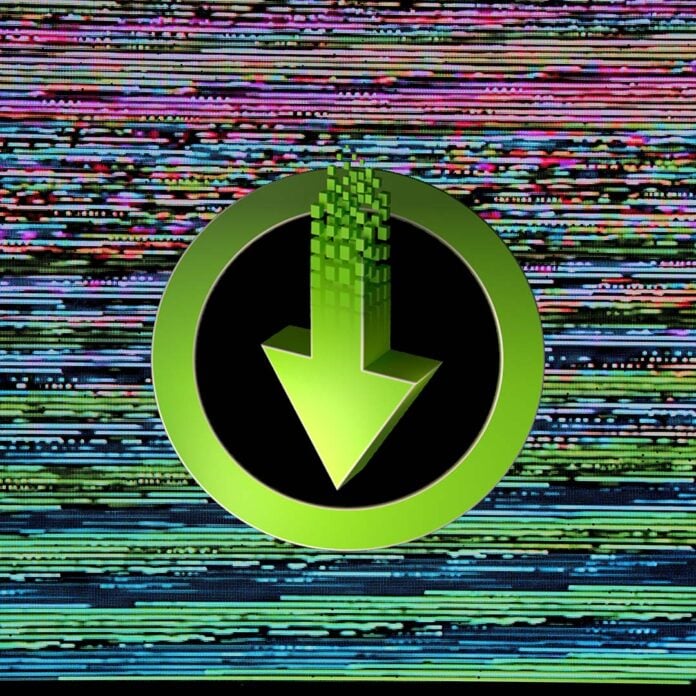 Nvidia GeForce Game Ready Driver logo, against a static background.