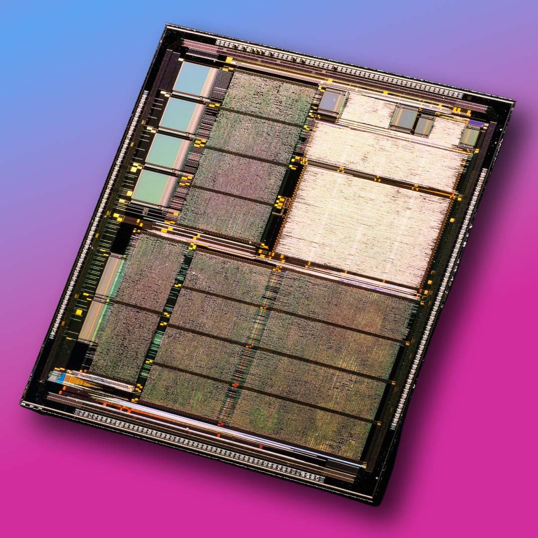 3dfx Voodoo Graphics texture mapping unit internal die shot