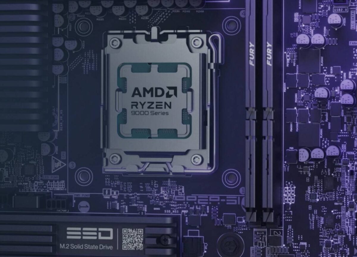 Alienware Area 51 desktop PC with AMD Ryzen CPU.