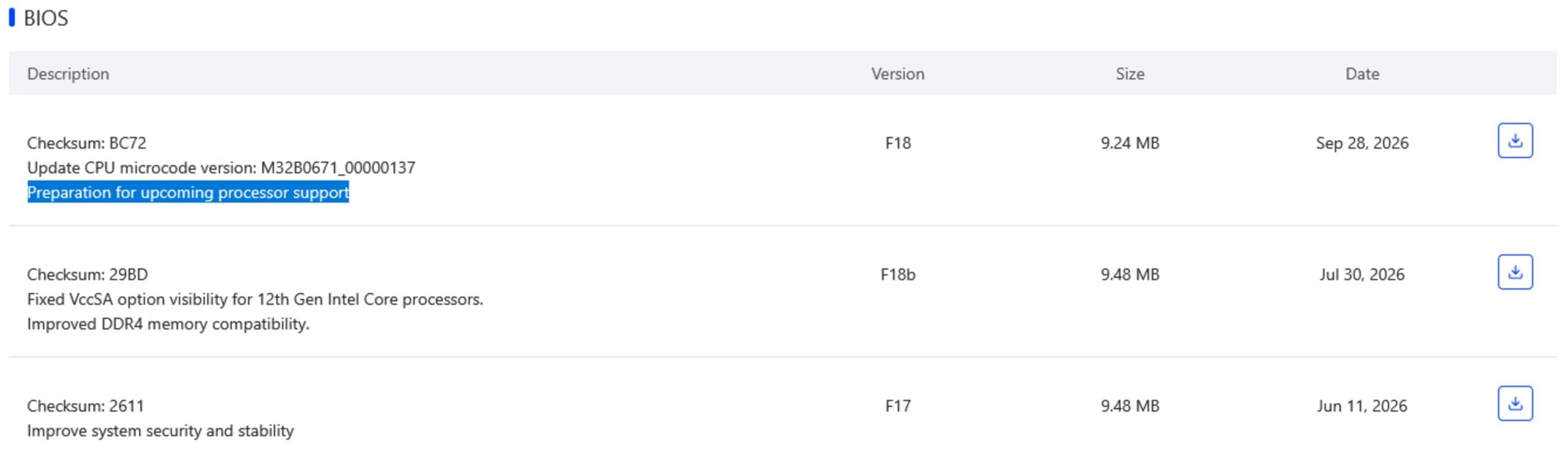 Gigabyte Intel B760 motherboard BIOS update.