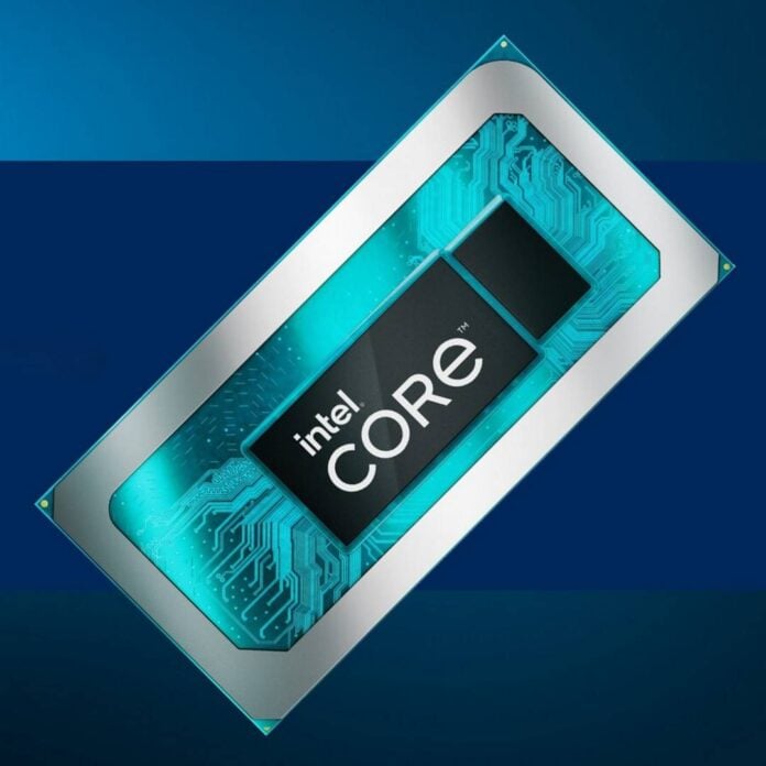 Intel Raptor Lake mobile Core CPU.