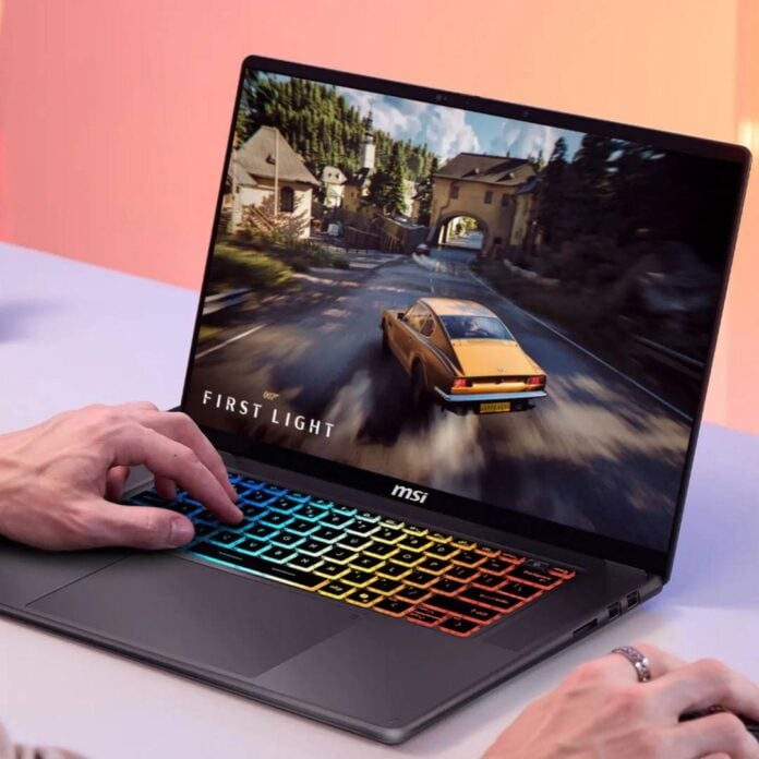 MSI Prestige N16 Flip AI+.